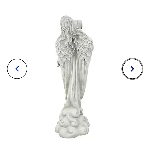 Ascending Angel Sculpture, indoor/outdoor, 23.5 in. & 12 lbs. - Picture 3 of 3